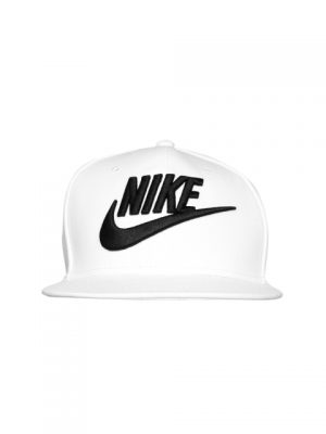 Snapback trắng in logo Nike