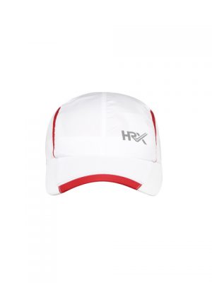 Nón kết trắng viền đỏ HRX